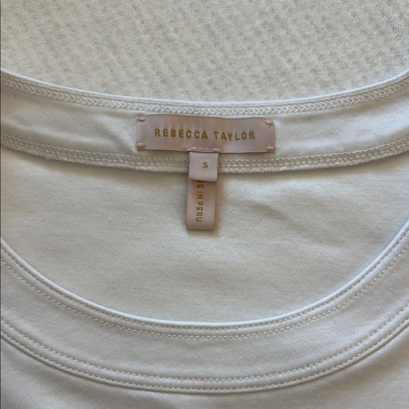 FOR LITTLE BIG C 📦 MOVING SALE! Rebecca Taylor BLACK Fit Short Sleeve Re… - Picture 6 of 8